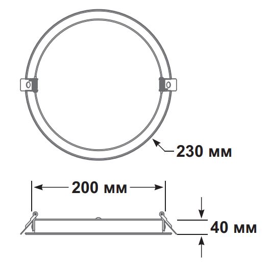 SVT-OFF-DL-30W-4000K-SK