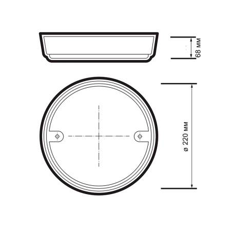 PBH-PC8-RA 18W 4000K BL IP65