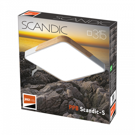 PPB Scandic-S 24w 4000K GR/W IP20