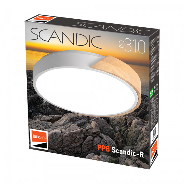 PPB Scandic-R 24w 4000K GR/W IP20