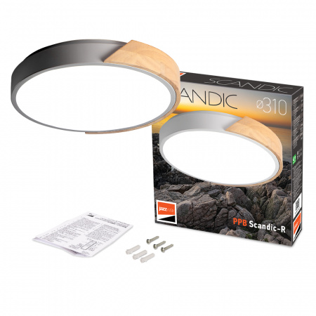 PPB Scandic-R 24w 4000K GR/W IP20