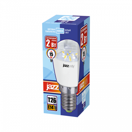 PLED-T26 2w E14 Refr 4000K Clear