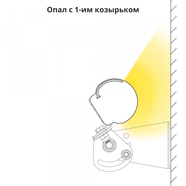 Козырек (1шт). Модерн (1000мм)