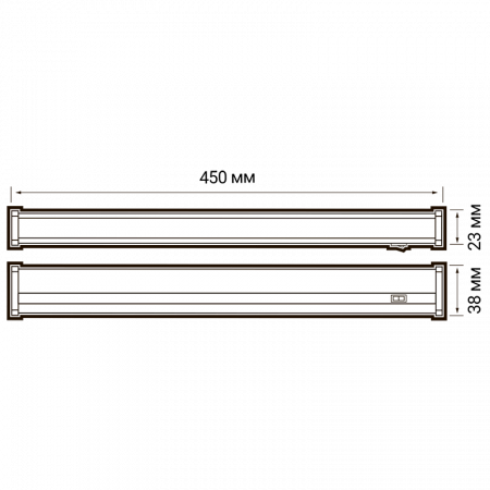 PLED-T5i PL 450 6w 4000K IP40