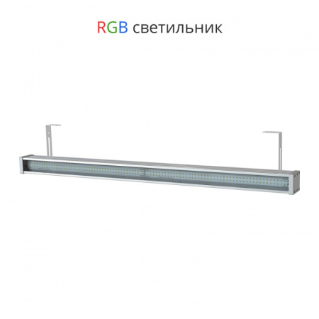 Светодиодный светильник Барокко-30-1000мм RGB DMX прозрачный