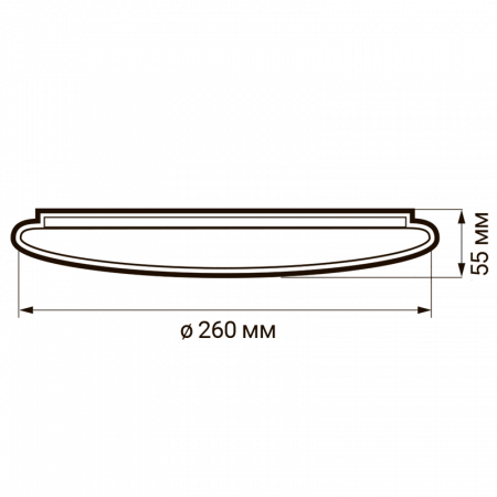 PPB WAVE 24w 4000K IP20