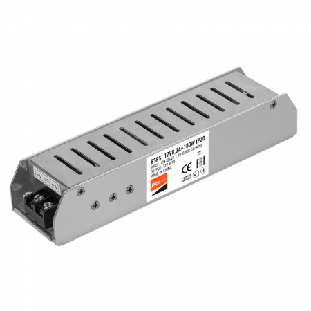 BSPS 12V8,30A=100w IP20