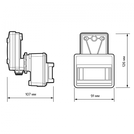 PMS-IR 017 1200w 120° 2-12м WH IP44