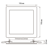 PPL-S 15w 4000K WH IP40