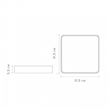 PPB Scandic-S 24w 4000K GR/W IP20