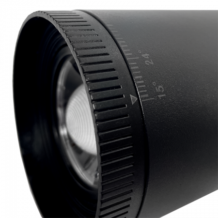 PTR 0728 ZOOM 28w 4000K 15-60° BL IP40