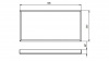 Светодиодный светильник SVT-ARM-U-595x295x40-18W-PR