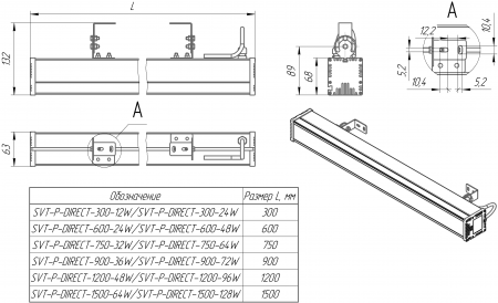 SVT-P-DIRECT-900-24W-LV-36V DC