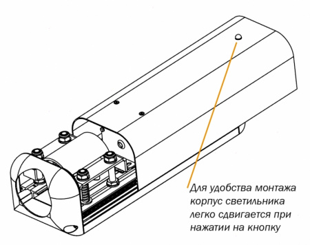 Светильник cветодиодный FSL 07-35-50 уличный